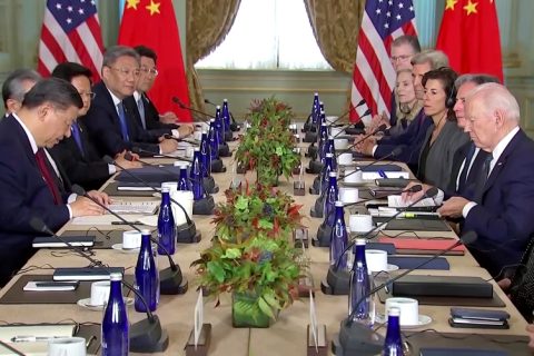 11月15日中午，中美元首会晤，习近平：美方应停止武装台湾